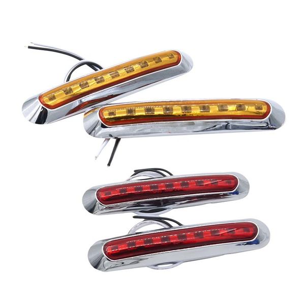 car headlights 4pcs 9 led side marker lights tail lamp truck trailer rear parking light red & yellow
car headlights 4pcs 9 led side marker lights tail lamp truck trailer rear parking light red & yellow