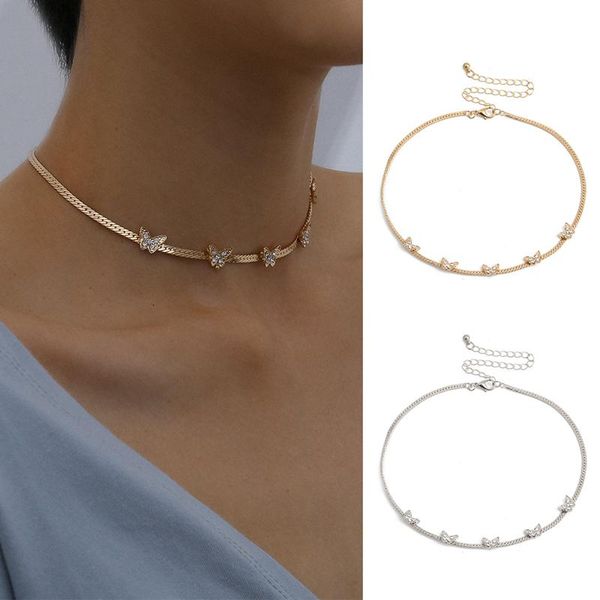 chains butterfly chain choker simple snake clavicle necklace pendant women jewelry accessories, Silver
chains butterfly chain choker simple snake clavicle necklace pendant women jewelry accessories, Silver