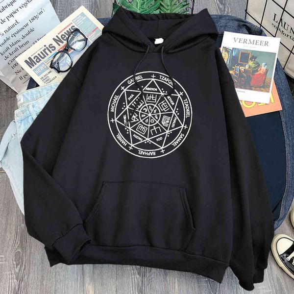 men's hooded sweatshirt, seven archangels, harajuku, polar, casual, loose, pocket sweatshirt, Black
men's hooded sweatshirt, seven archangels, harajuku, polar, casual, loose, pocket sweatshirt, Black