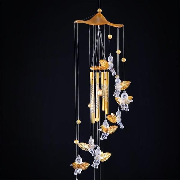 angel metal aluminum tubes bell wind chime home hanging craft gift car hanging bedroom decoration gift gold silver
angel metal aluminum tubes bell wind chime home hanging craft gift car hanging bedroom decoration gift gold silver