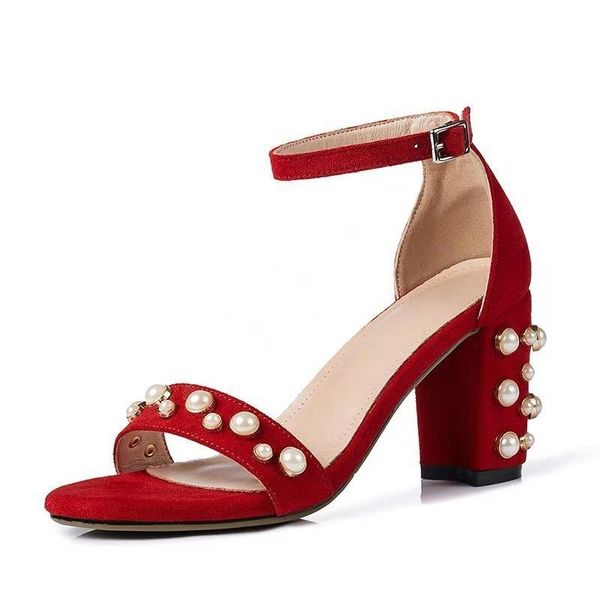 women luxury sandals high heels fashion women pumps buckle sandals breathable open toe party shoes thick heel c115, Black
women luxury sandals high heels fashion women pumps buckle sandals breathable open toe party shoes thick heel c115, Black