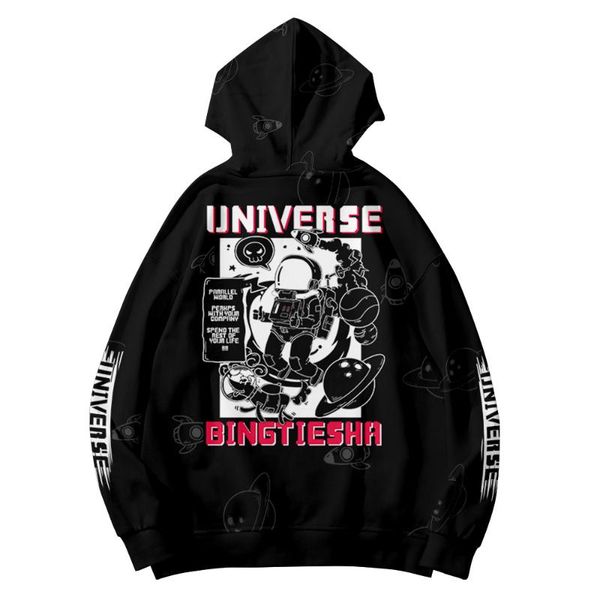 men's hoodies & sweatshirts original anime astronaut printed warm women hoodie casual cool men sweatshirt fashion blcak oversize pullov, Black
men's hoodies & sweatshirts original anime astronaut printed warm women hoodie casual cool men sweatshirt fashion blcak oversize pullov, Black