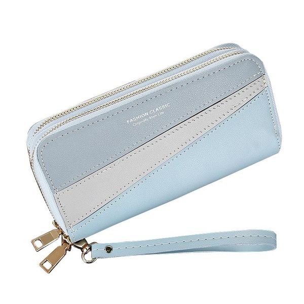 wallets women's zipper closure spliced wrist strap for girls fashion phone coin purse large capacity card holder long clutch bag, Red;black
wallets women's zipper closure spliced wrist strap for girls fashion phone coin purse large capacity card holder long clutch bag, Red;black