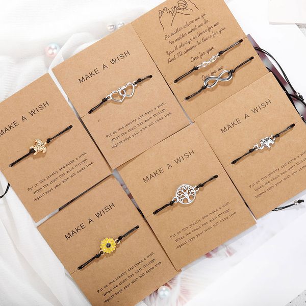 handmade braided charm rope chain bracelet for couples geometric daisy map elephant compass nazar evil blue eye friendship jewelry gift, Black
handmade braided charm rope chain bracelet for couples geometric daisy map elephant compass nazar evil blue eye friendship jewelry gift, Black