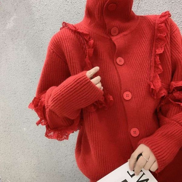fashion net red high collar korean style sweater 02683 coat loose lazy wind knitting cardigan autumn and winter women luxury, White;black
fashion net red high collar korean style sweater 02683 coat loose lazy wind knitting cardigan autumn and winter women luxury, White;black