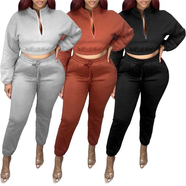 winter women herfst pluche set casual mode long mouwen hoody and broek training suit warm 2-piececake, Gray
winter women herfst pluche set casual mode long mouwen hoody and broek training suit warm 2-piececake, Gray