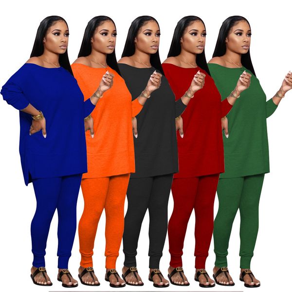 2021 new solid color long sleeve round neck simple style and pencil trousers women casual suits autumn two piece set 18hx, Gray
2021 new solid color long sleeve round neck simple style and pencil trousers women casual suits autumn two piece set 18hx, Gray