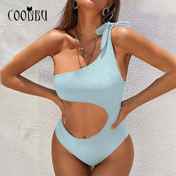 coobbu bow one shoulder swimsuit women hollow out swimwear 2021 bathing suit monokini solid beachwear swim one-piece suits
coobbu bow one shoulder swimsuit women hollow out swimwear 2021 bathing suit monokini solid beachwear swim one-piece suits
