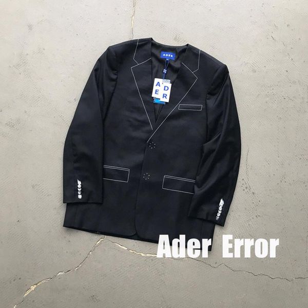 men's suits & blazers oversize adererror jacket personalized line simple version couple suit men women fashion, White;black
men's suits & blazers oversize adererror jacket personalized line simple version couple suit men women fashion, White;black
