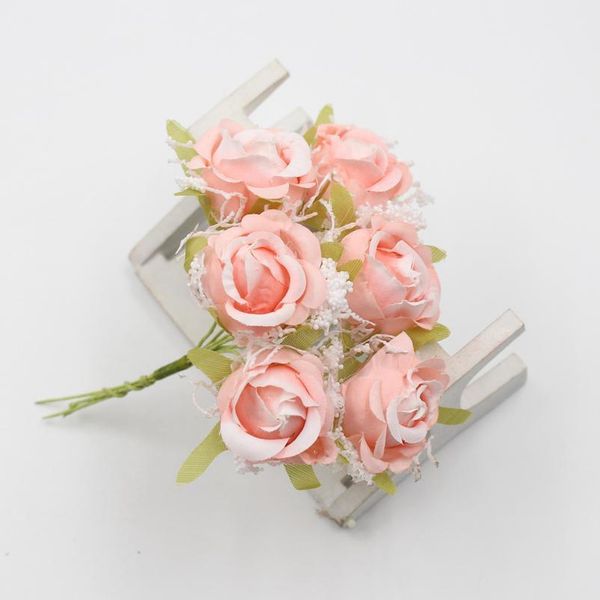 6pcs/lot silk lace rose artificial flowers bouquet for wedding home decoration bridal wreath fake flower craft gift box jlltlk
6pcs/lot silk lace rose artificial flowers bouquet for wedding home decoration bridal wreath fake flower craft gift box jlltlk