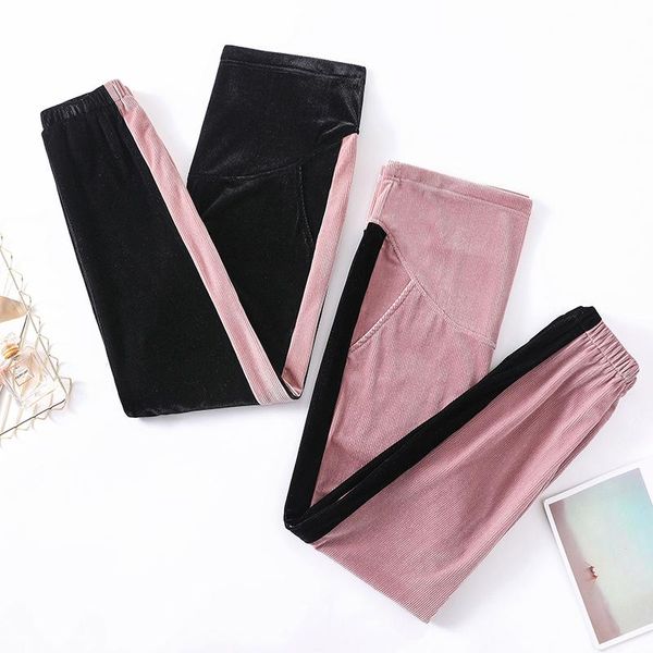 pregnant women's pants fashion color bottom sports pants loose pregnant women's casual spring and autumn, White
pregnant women's pants fashion color bottom sports pants loose pregnant women's casual spring and autumn, White