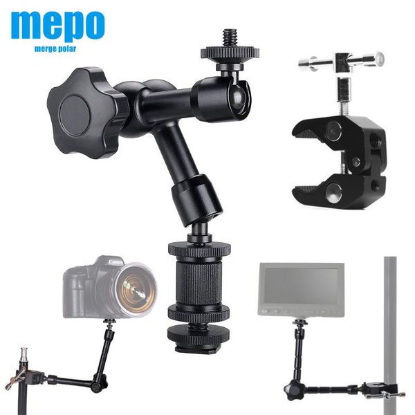 7/11 inch adjustable magic articulated arm super clamp mounting monitor led light lcd video camera flash bracket crab clip
7/11 inch adjustable magic articulated arm super clamp mounting monitor led light lcd video camera flash bracket crab clip