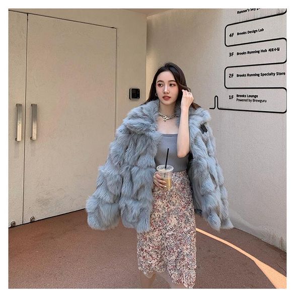 women's fur & faux luxury genuine real natural coat fashion jacket lady turn down collar warm winter outwear custom any size, Black
women's fur & faux luxury genuine real natural coat fashion jacket lady turn down collar warm winter outwear custom any size, Black