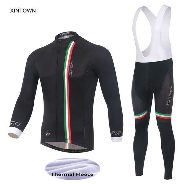 racing sets cycling jersey set long sleeve bicycle men thermal fleece warm winter clothing sportswear ropa ciclismo b, Black;blue
racing sets cycling jersey set long sleeve bicycle men thermal fleece warm winter clothing sportswear ropa ciclismo b, Black;blue