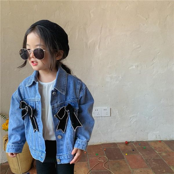 jackets girls fashion casual denim autumn 2021 korean style patchwork bownot loose all-match coats, Blue;gray
jackets girls fashion casual denim autumn 2021 korean style patchwork bownot loose all-match coats, Blue;gray