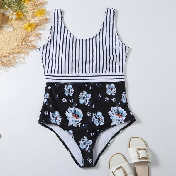 striped women one piece swimsuit plus size swimwear high waist bathing suit patchwork beachwear backless bathing suit
striped women one piece swimsuit plus size swimwear high waist bathing suit patchwork beachwear backless bathing suit