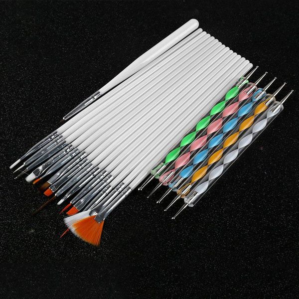 nail brushes 5/15/20pcs/set brush set gel polish painting drawing acrylic art dotting ballpoint pen crystal for nails tools, Yellow
nail brushes 5/15/20pcs/set brush set gel polish painting drawing acrylic art dotting ballpoint pen crystal for nails tools, Yellow
