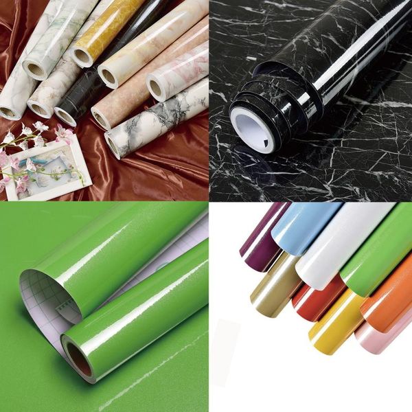 wallpapers 3m/5m self-adhesive multi-color optional marble solid color waterproof wall stickers room furniture decoration films
wallpapers 3m/5m self-adhesive multi-color optional marble solid color waterproof wall stickers room furniture decoration films