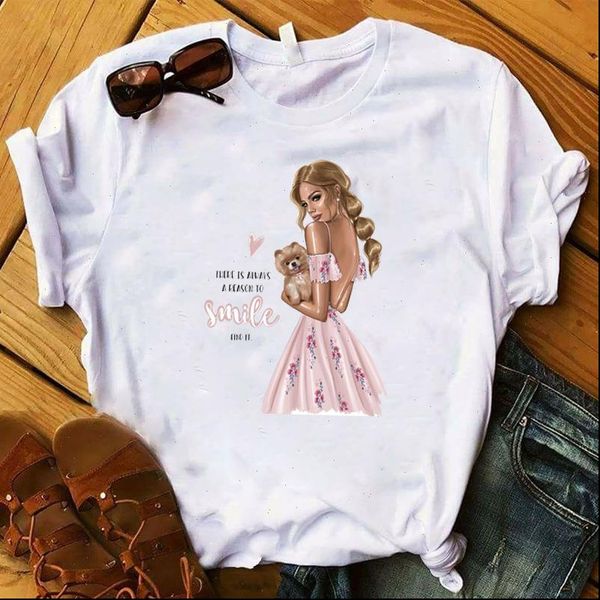 women lady t shirt cat girl printed tshirt ladies short sleeve loose tee shirt women female clothes t shirt, White
women lady t shirt cat girl printed tshirt ladies short sleeve loose tee shirt women female clothes t shirt, White