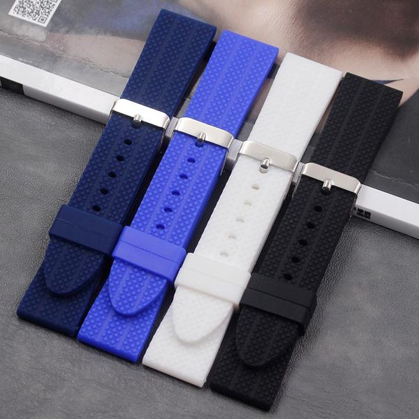 watch bands soft silicone strap men's accessories 22mm ladies sports waterproof natural rubber buckle, Black;brown
watch bands soft silicone strap men's accessories 22mm ladies sports waterproof natural rubber buckle, Black;brown
