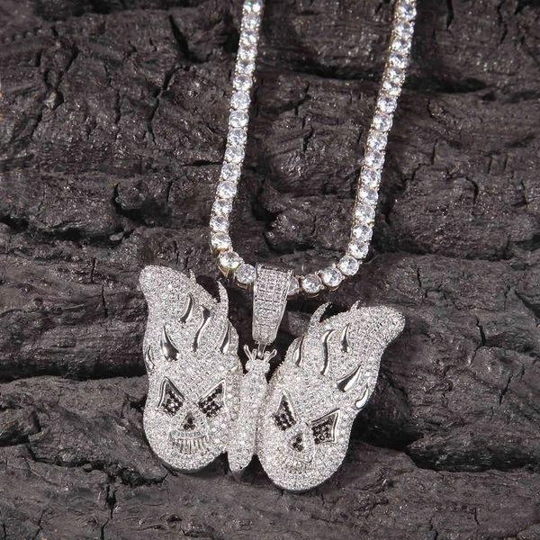 new fashion hip hop jewelry butterfly pendant necklaces monster characters full iced out cz charm chic gift for men and women x0509, Black
new fashion hip hop jewelry butterfly pendant necklaces monster characters full iced out cz charm chic gift for men and women x0509, Black
