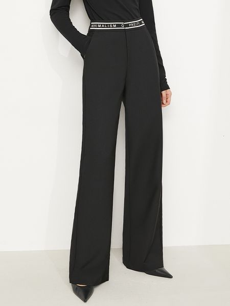 women's pants & capris minimalismo calças de perna larga para mulheres senhora do escritório cintura alta casuais sólida solta largas a, Black;white
women's pants & capris minimalismo calças de perna larga para mulheres senhora do escritório cintura alta casuais sólida solta largas a, Black;white