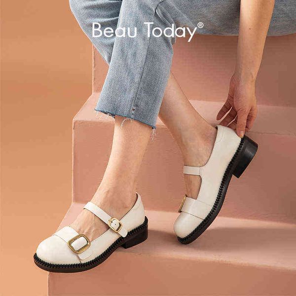 women's lolita cow leather shoes round toe metal buckle broadband flat 28253 2 9, Black
women's lolita cow leather shoes round toe metal buckle broadband flat 28253 2 9, Black