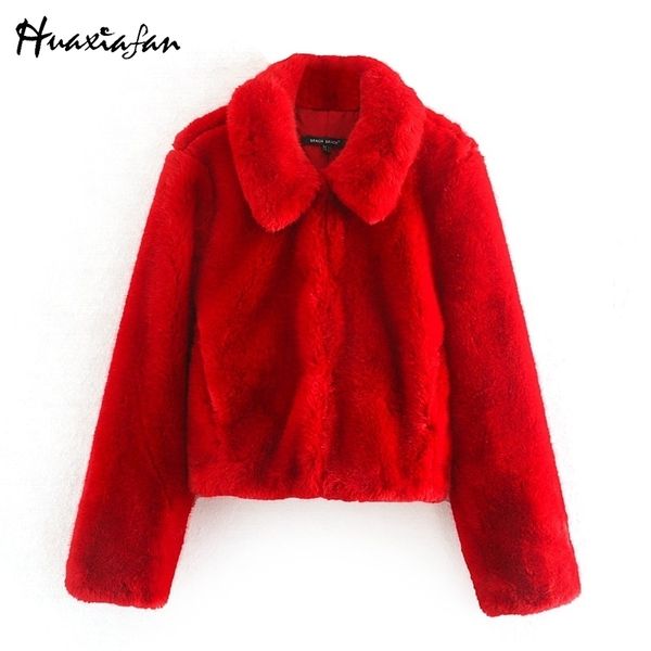 huaxiafan red faux fur coat women winter warm thick overcoat women elegant jackets ladies outerwears long sleeves pockets 210222, Black
huaxiafan red faux fur coat women winter warm thick overcoat women elegant jackets ladies outerwears long sleeves pockets 210222, Black