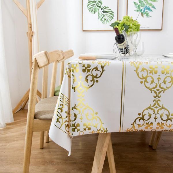 luxury golden pvc tablecloth waterproof oilproof table cloth plastic table cover pads wedding party covers northern europe
luxury golden pvc tablecloth waterproof oilproof table cloth plastic table cover pads wedding party covers northern europe
