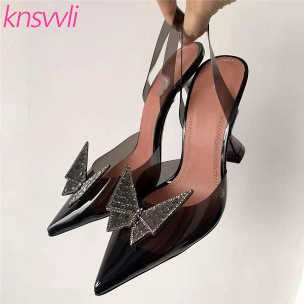 dress shoes runway 2021 crystal butterfly women triangle heels clear slingbacks ladies pumps strange high party sandals woman, Black
dress shoes runway 2021 crystal butterfly women triangle heels clear slingbacks ladies pumps strange high party sandals woman, Black