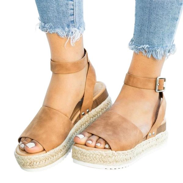 sandals women 2021 fashion office summer casual peep toe platforms wedges buckle strap leisure high heels shoes, Black
sandals women 2021 fashion office summer casual peep toe platforms wedges buckle strap leisure high heels shoes, Black