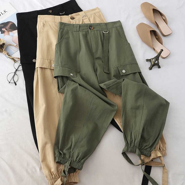 women's jumpsuits & rompers autumn style high-waist tie overalls loose-fitted harem pocket trend nine-point casual pants mt2f, Black;white
women's jumpsuits & rompers autumn style high-waist tie overalls loose-fitted harem pocket trend nine-point casual pants mt2f, Black;white