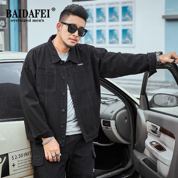 plus size 6xl 8xl mens fashion clothing trends korean style batwing sleeve loose denim jacket 2021 casual black jean coat men's jackets, Black;brown
plus size 6xl 8xl mens fashion clothing trends korean style batwing sleeve loose denim jacket 2021 casual black jean coat men's jackets, Black;brown