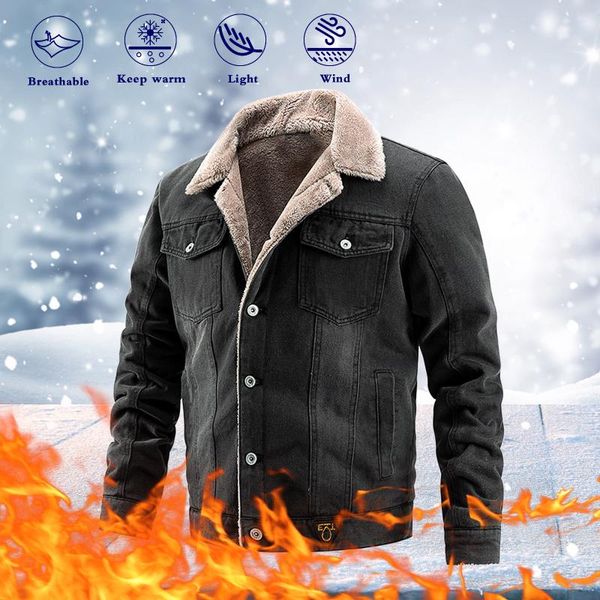 men's jackets men jacket and coats brand clothing denim fashion mens jeans thick warm winter outwear male coat #t2g, Black;brown
men's jackets men jacket and coats brand clothing denim fashion mens jeans thick warm winter outwear male coat #t2g, Black;brown