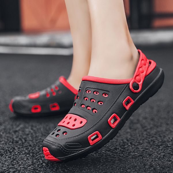 2020 new summer 2020 new vacation hole shoes sandals one pair of shoes for two uses beach shoes mens outdoor non-slip leisure sandals, Black
2020 new summer 2020 new vacation hole shoes sandals one pair of shoes for two uses beach shoes mens outdoor non-slip leisure sandals, Black