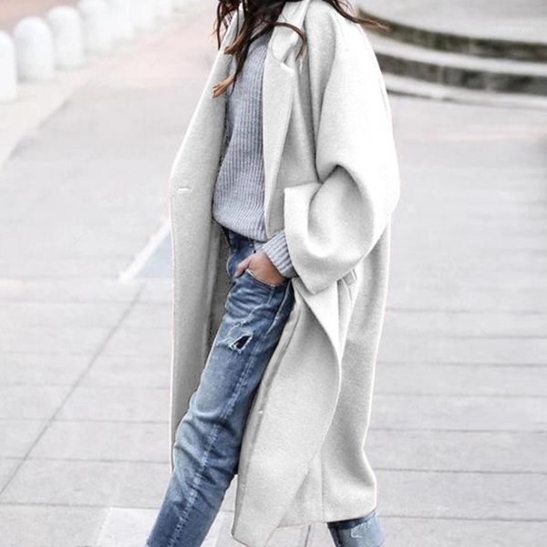 women's wool & blends 2021 fashion high street long overcoat fall winter elgeant women double-sided coat office lady lapel sleeve jacke, Black
women's wool & blends 2021 fashion high street long overcoat fall winter elgeant women double-sided coat office lady lapel sleeve jacke, Black
