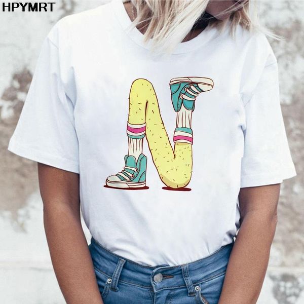 women's t-shirt fun letters n printed women tshirt funny foot graphics t shirt camiseta mujer short sleeve lady yong girl tee cozy, White
women's t-shirt fun letters n printed women tshirt funny foot graphics t shirt camiseta mujer short sleeve lady yong girl tee cozy, White