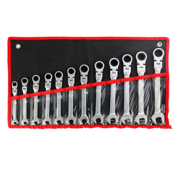 hand tools 8-19 ratchet wrench combination set 12pcs adjustable double end chromium-vanadium steel 7pcs
hand tools 8-19 ratchet wrench combination set 12pcs adjustable double end chromium-vanadium steel 7pcs