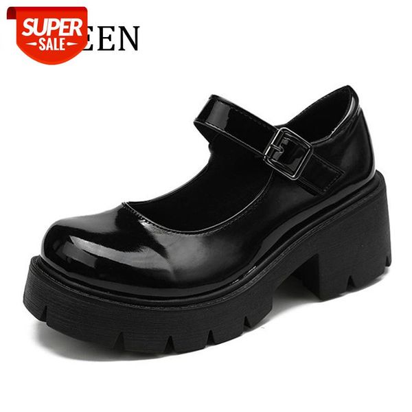 yween spring new black high heels shoes women pumps fashion patent leather platform shoes woman round toe mary jane #yr1d
yween spring new black high heels shoes women pumps fashion patent leather platform shoes woman round toe mary jane #yr1d