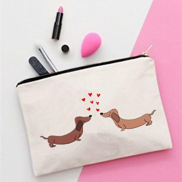 cosmetic bags & cases women dachshund doxie love printed fashion cosmetics organizer bag for travel colorful storage lady small gift
cosmetic bags & cases women dachshund doxie love printed fashion cosmetics organizer bag for travel colorful storage lady small gift