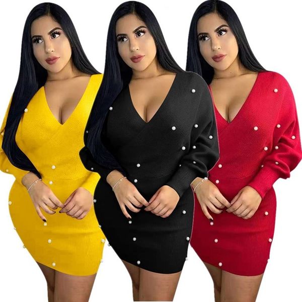 2021 new autumn women fashion long sleeve beading casual deep v neck nightclub party wholesale dropshpping mztt, Black;gray
2021 new autumn women fashion long sleeve beading casual deep v neck nightclub party wholesale dropshpping mztt, Black;gray