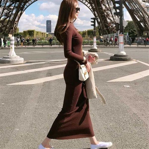 casual dresses winter long sweater dress sleeve bodycon knitted fit slimming high waist party warm clothing, Black;gray
casual dresses winter long sweater dress sleeve bodycon knitted fit slimming high waist party warm clothing, Black;gray