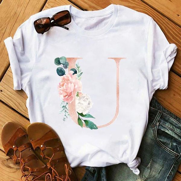 summer new fashion women tshirt pink 26 english alphabet printed white 90s young girls ladies casual cotton tee
summer new fashion women tshirt pink 26 english alphabet printed white 90s young girls ladies casual cotton tee