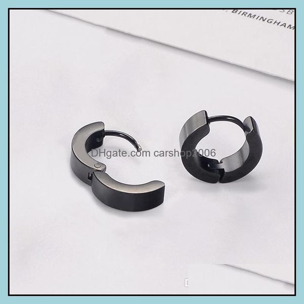 stud earrings jewelry punk men black stainless steel hoop piercing round neutral earring for fashion brincos hiphop glamour drop deli, Golden;silver
stud earrings jewelry punk men black stainless steel hoop piercing round neutral earring for fashion brincos hiphop glamour drop deli, Golden;silver