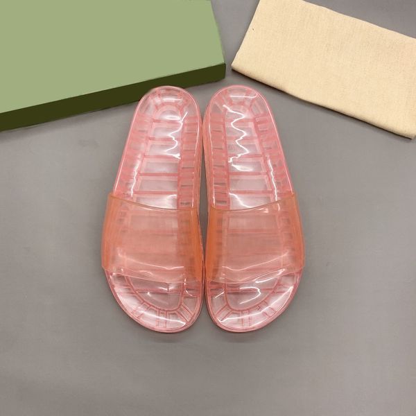designer luxury women men slippers transparent jelly couple slipper summer candy color sandals fashion comfortable shoes with box size 35-46, Black
designer luxury women men slippers transparent jelly couple slipper summer candy color sandals fashion comfortable shoes with box size 35-46, Black