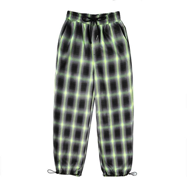 2021 spring summer men's plaid pants inspired shadow checkered bottom korean clothing drawstring loose casual straight trousers, Black
2021 spring summer men's plaid pants inspired shadow checkered bottom korean clothing drawstring loose casual straight trousers, Black