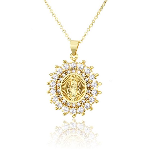 pendant necklaces fashion religious jewelry gold plated virgin mary cz necklace, Silver
pendant necklaces fashion religious jewelry gold plated virgin mary cz necklace, Silver