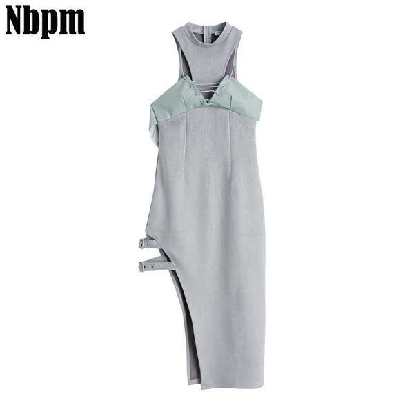 sleeveless halter backless maxi dress women summer long split dresses slim party dresses female chic sundress clothes 210529, Black;gray
sleeveless halter backless maxi dress women summer long split dresses slim party dresses female chic sundress clothes 210529, Black;gray