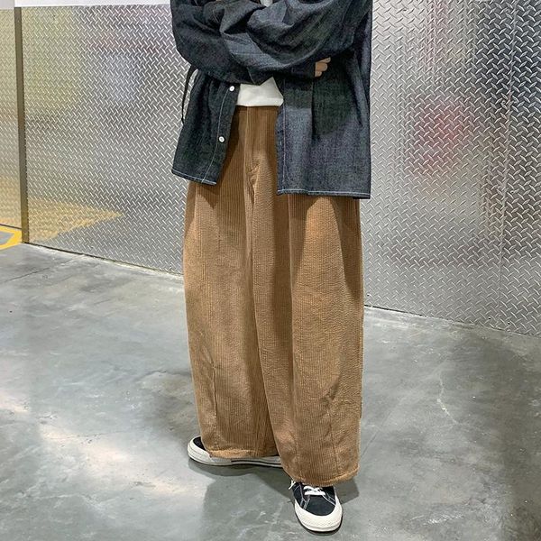 men's pants 2021 autumn korean style unique corduroy men casual loose solid color wild tooling for trousers,size m-xxl, Black
men's pants 2021 autumn korean style unique corduroy men casual loose solid color wild tooling for trousers,size m-xxl, Black