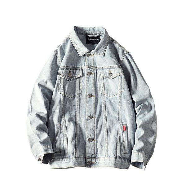 men's jackets men denim jacket trendy brand large size velvet slim thick thin jeans coats autumn long sleeve outerwear streetwear hip h, Black;brown
men's jackets men denim jacket trendy brand large size velvet slim thick thin jeans coats autumn long sleeve outerwear streetwear hip h, Black;brown
